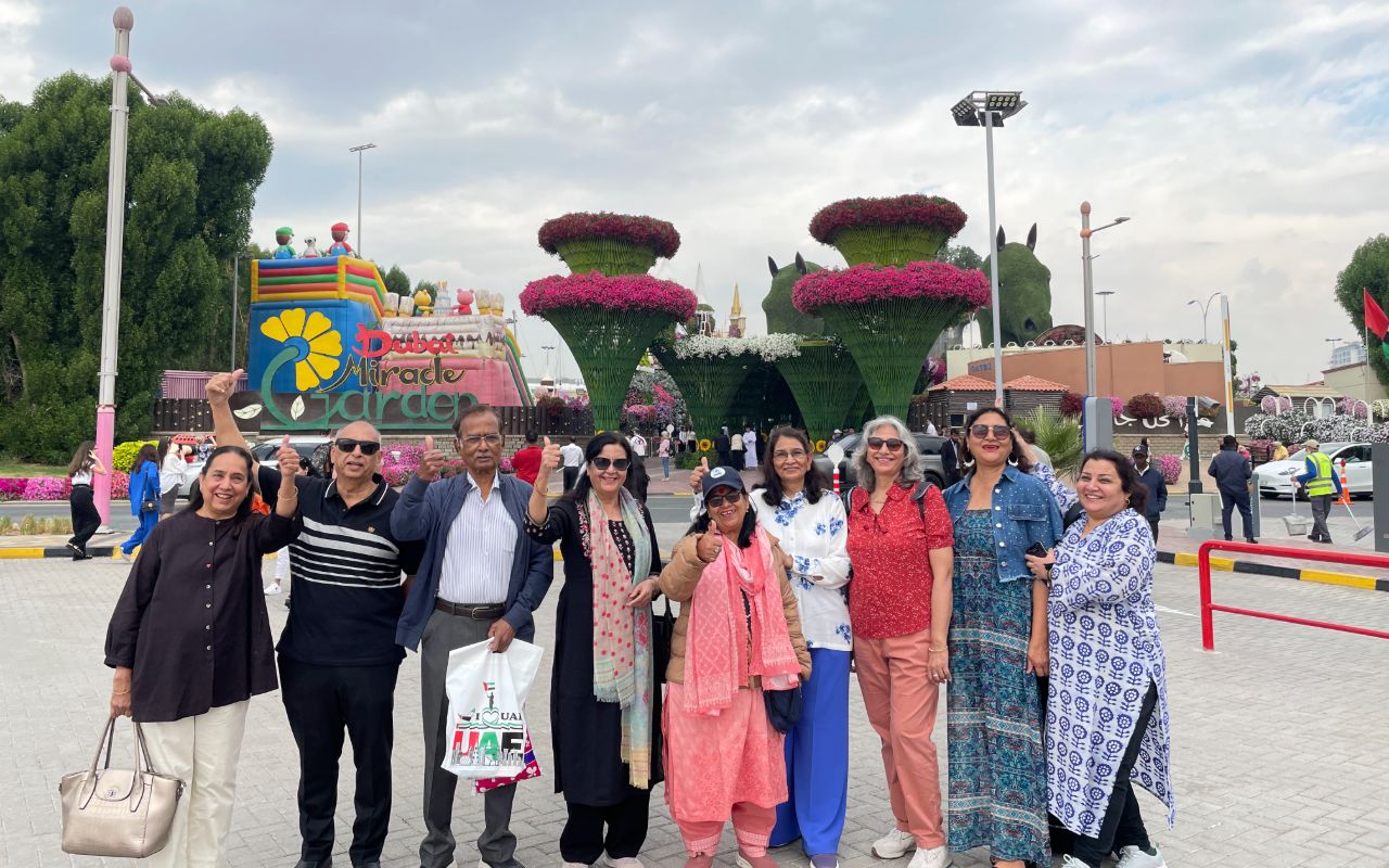 A picture perfect day at Dubai Miracle Garden