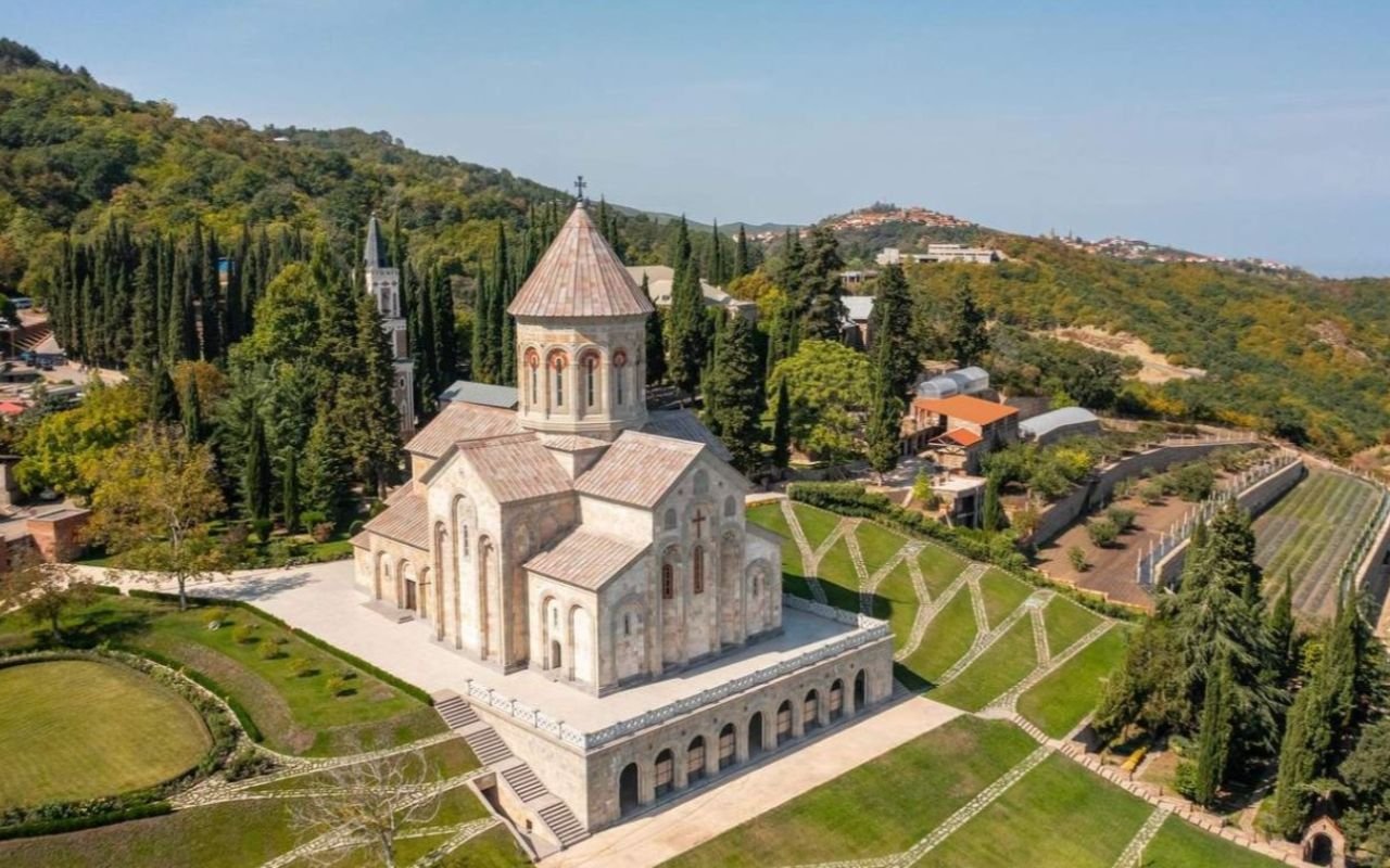 Bodbe Monastery, a peaceful hilltop retreat in Kakheti
