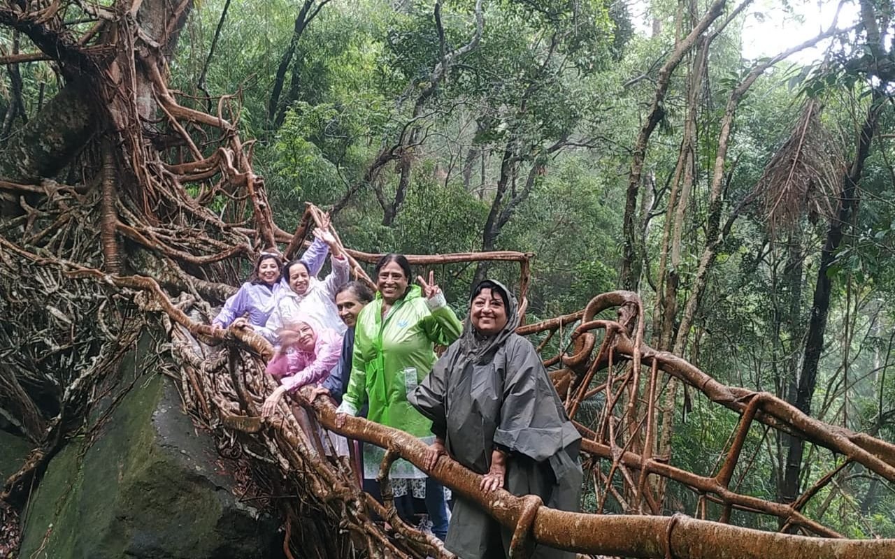 Experience the Living Root Bridge of Cherrapunjee