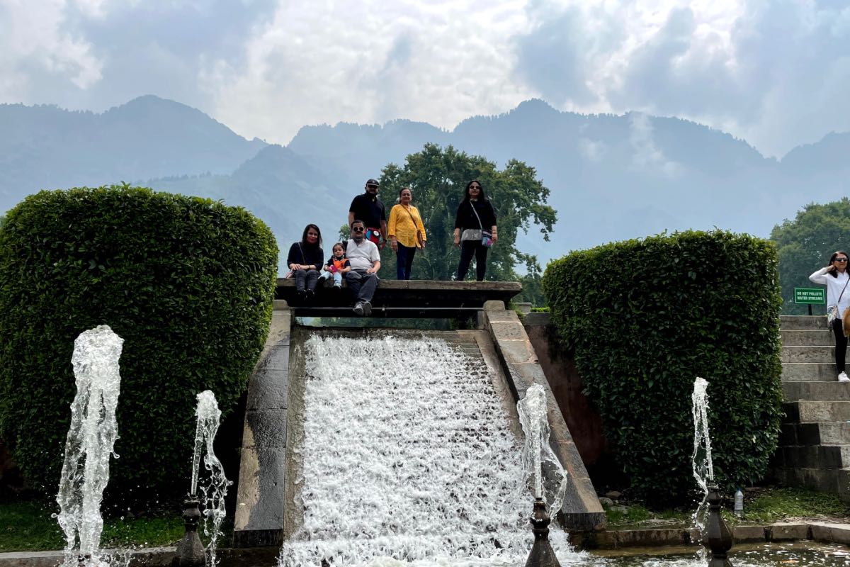 Visit the iconic gardens of kashmir