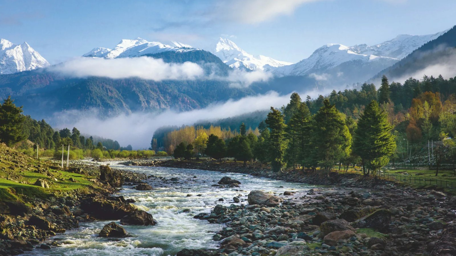Get mesmerized by the scenic beauty of Pahalgam