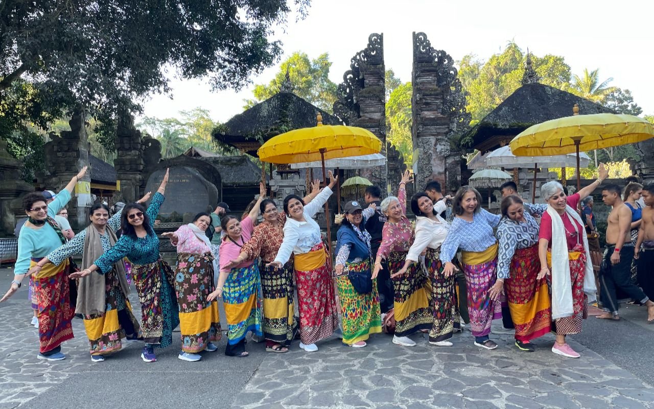 Enjoy in the company of like minded travellers