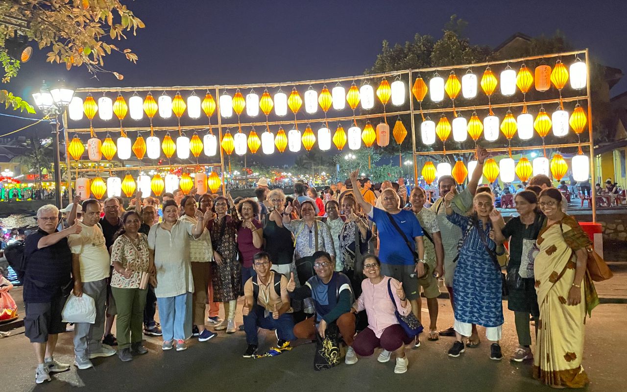 Under the glow of Hoi An lanterns